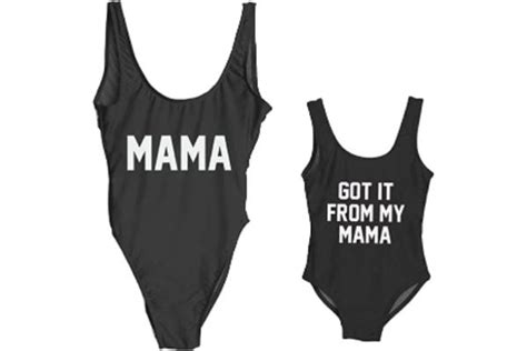 mommy and me swimsuits to wear to the beach