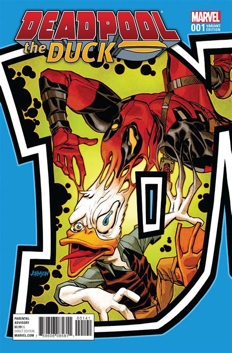 Deadpool The Duck 1 Connecting Cover Fresh Comics