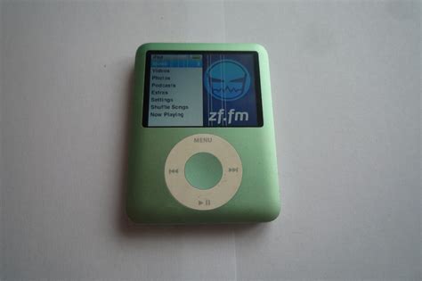 Apple Ipod Nano 3rd Generation Green 8gb 1991 Ebay