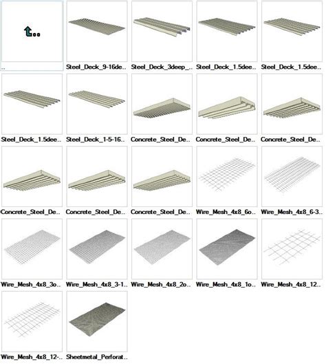 Sketchup Steel Deck 3d Models Download Steel Deck Autocad Revit