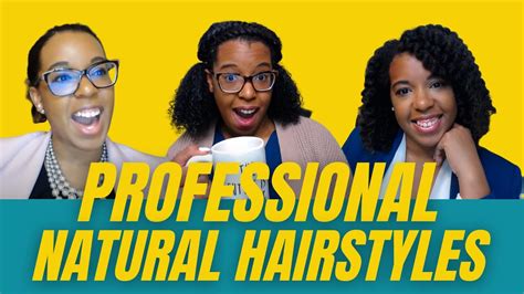 Professional Hairstyles For Black Women With Natural Hair Hairstyles For Work And Interviews