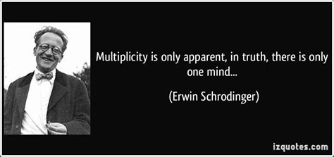 Multiplicity Is Only Apparent In Truth There Is Only One Mind