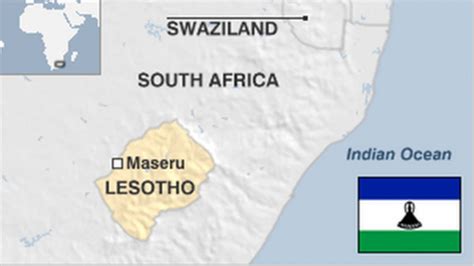 Lesotho Country Profile Bbc News