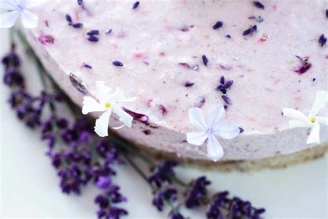 Raw Fig Cherry Lavender Cake Ascension Kitchen