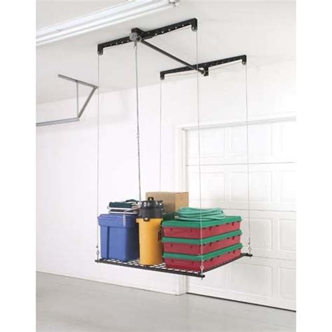 Heavy Lift Retractable 4x4 Garage Ceiling Storage Garage Storage