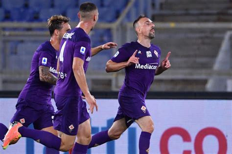 VidÉo Serie A Le Superbe But De Franck Ribéry Avec La Fiorentina