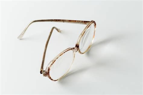 premium photo eyeglasses isolated on white
