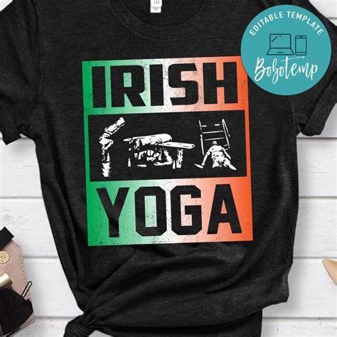 Irish Yoga Shirt Bobotemp