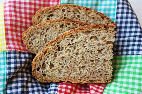 If using all whole wheat flour, you may need a bit more water. Ten Grain No Knead Bread, Dutch Oven 10 Grains | Jenny Can ...