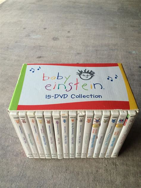 Baby Einstein 15 Dvd Collection Box Set Bach Mozart Beethoven Numbers