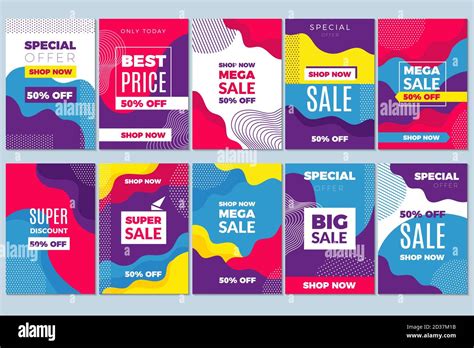 Sale Offers Flyer Adverizing Banners Template Special Marketing Tags