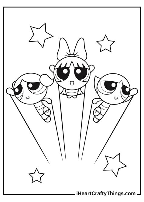 Powerpuff Girls Coloring Pages I Heart Crafty Things Porn Sex Picture