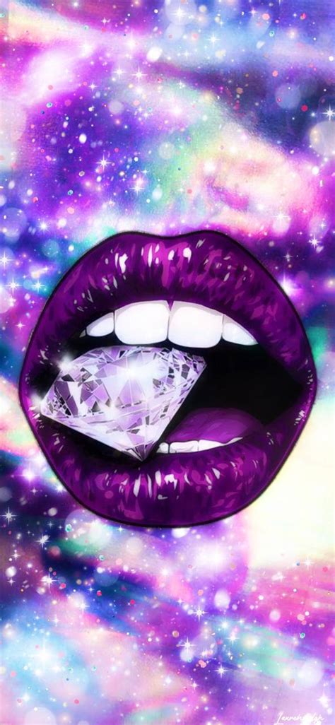 Diamond Lips Wallpaper By Laurenswallpapers 3c Free On Zedge