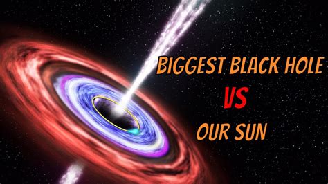 Biggest Black Hole In The Universe In Our Solar System Youtube