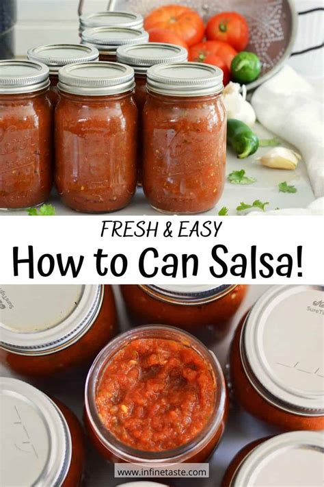 How To Can Salsa In Fine Taste