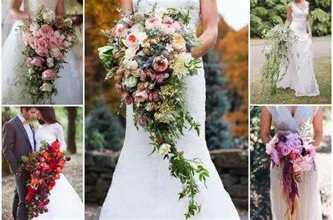 20 Stunning Cascading Bouquets And Expert Tips From Florists