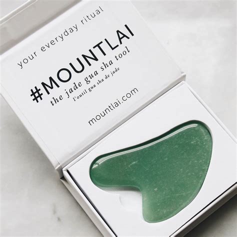 Mount Lai The Jade Gua Sha Tool Genuine Selection