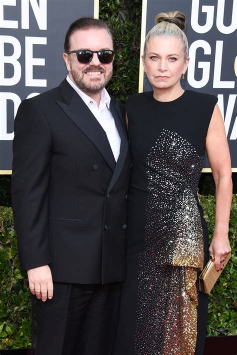 Ricky Gervais Wife Is He Married Jane Fallon