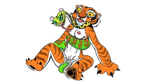 Rule 34 Kung Fu Panda Master Tigress Master Viper Tagme