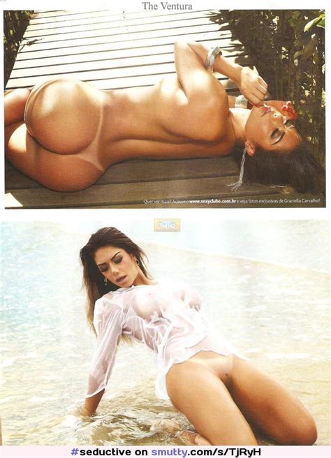 Graciella Carvalho Is Very Naked For Sexy Magazine Brazil Naked
