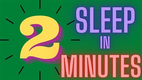 How To Fall Asleep In 2 Minutes Military Sleep System Sleep In Two