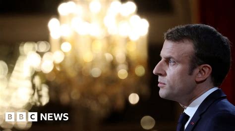 Emmanuel Macron French President Announces Fake News Law Bbc News