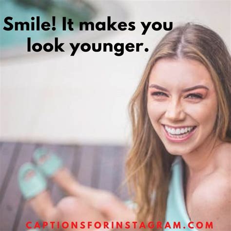 99+ Best Captions for pictures of yourself smiling - Quotes