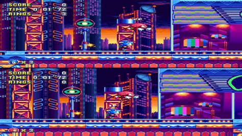 Sonic Mania Competition Mode Footage The Gonintendo Archives