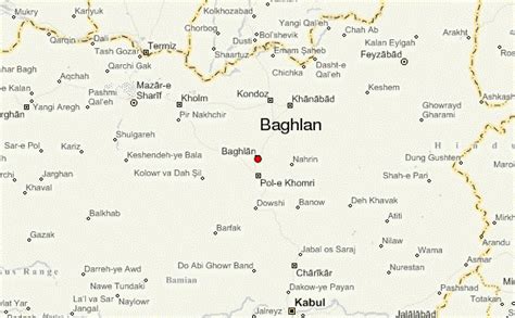 Baghlan Location Guide