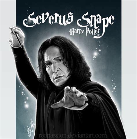 severus snape by redpassion on deviantart