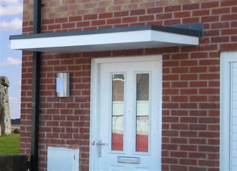 Outside canopy from the sun. The Cherwell Overdoor Canopy - The Canopy Shop