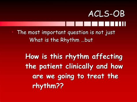 Ppt Acls Ob Powerpoint Presentation Free Download Id724540