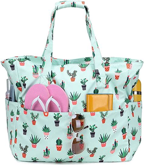 Beach Tote Pool Bags Waterproof Women Ladies Extra Large Gym Tote Carry On Bag With Wet