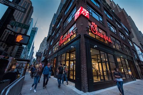 chick fil a s first new york city restaurant opens saturday time