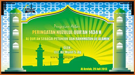 Download the free graphic resources in the form of png, eps, ai or psd. Desain Spanduk Nuzulul Quran | UNDANGAN.ME