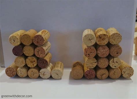 An Easy Diy Project With Wine Corks Green With Decor