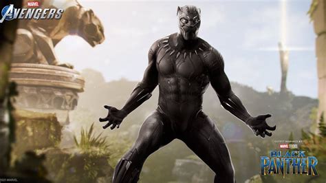 Marvels Avengers Black Panther Skin Mcu Gameplay War For Wakanda Dlc