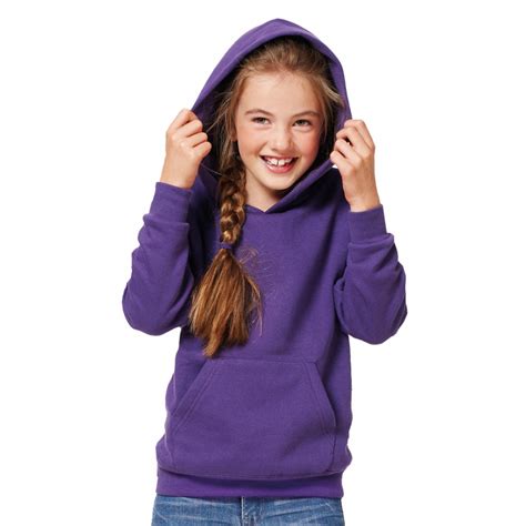 Blank Pullover Kids Hooded Sweatshirt Sns 300 Gsm Hoodie