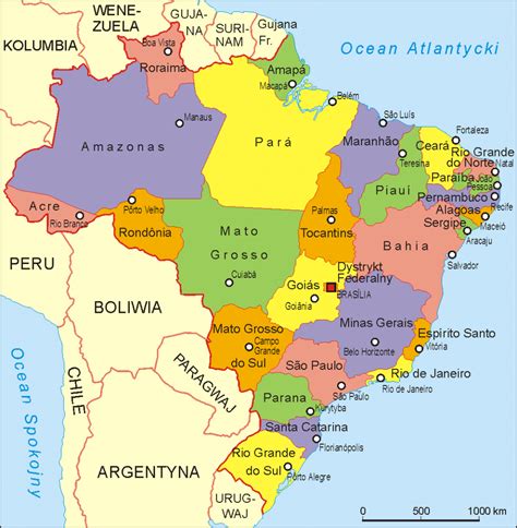 Mapas Geográficos Do Brasil