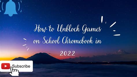 How To Unblock Games On Your School Chromebook Still Working 2022