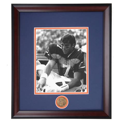 Auburn Tiger Quarterback Legend Pat Sullivan Heisman Trophy Winner Fra