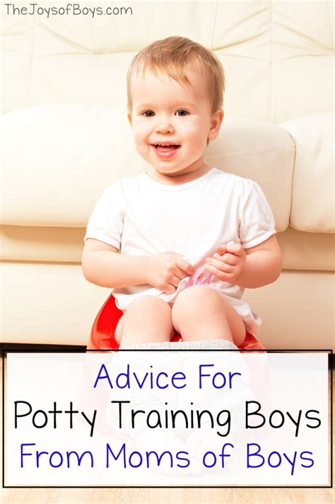 Potty Training Boys Advice From Moms Of Boys The Joys Of Boys