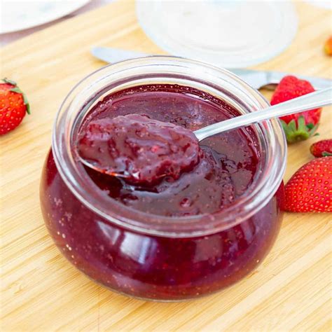 Microwave Strawberry Jam Low Sugar No Pectin 15m Veena Azmanov