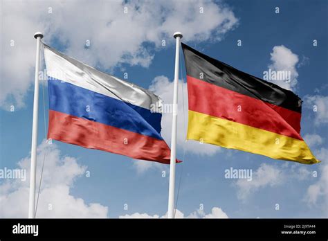 American National Flags And Flags Of The New Germany Hi Res Stock