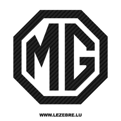 Some of them are transparent (.png). MG Logo Carbon Decal
