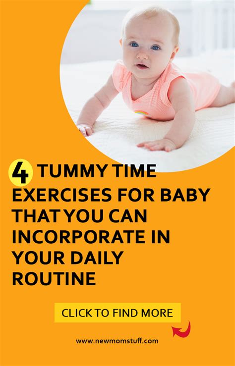 Tummy Time Exercises For Baby That You Can Incorporate In Your Daily