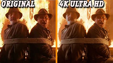 Indiana Jones And The Last Crusade K Ultra Hd Vs Original Graphics