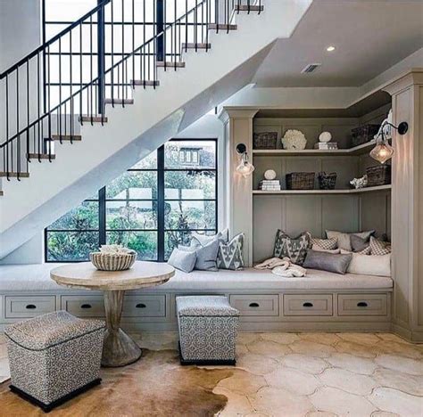 Top 70 Best Under Stairs Ideas Storage Designs Living Room Under