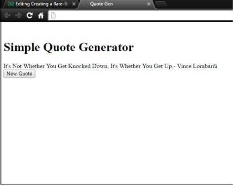 How To Build A Random Quote Generator With Javascript And Html For