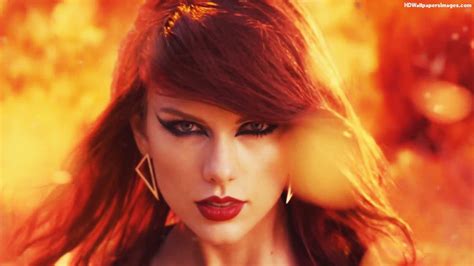 Taylor Swift With Red Hair Uphairstyle